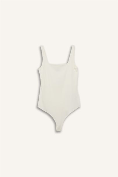 Майка с квадратным воротником для женщин