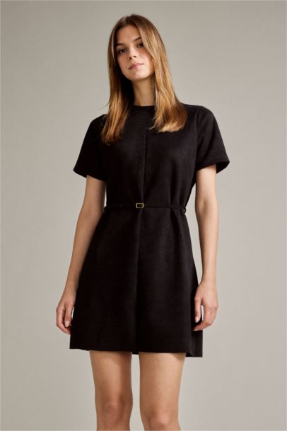 Suede Dress
