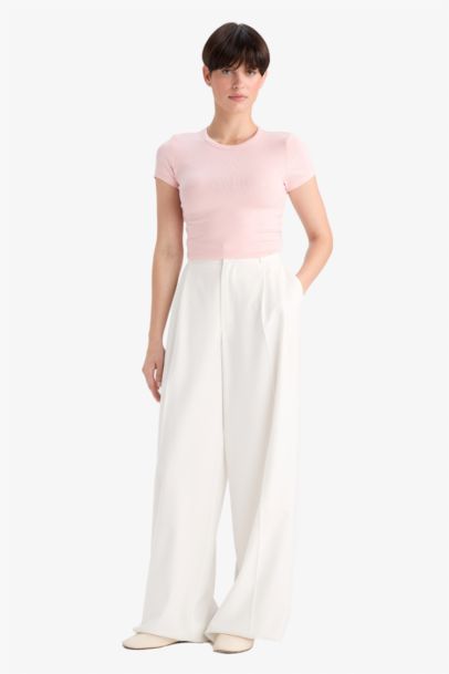 Slim Fit Skinny Crew Neck T-Shirt