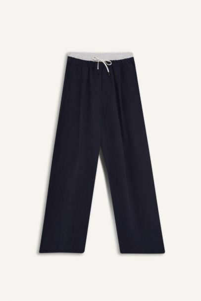 Baggy Fit Double Pocket Sensual Trousers