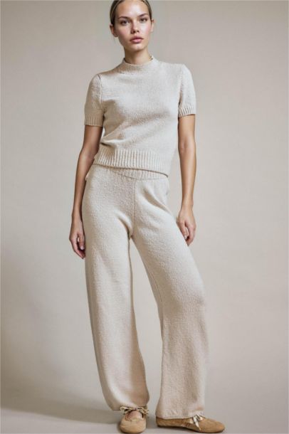 Relax Fit Normal Bel Düz Paça Pantolon