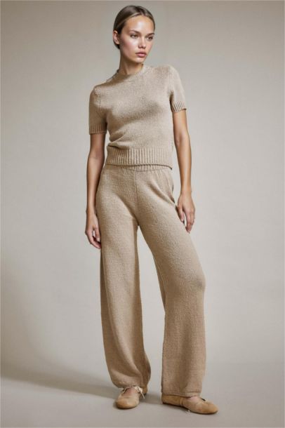 Relax Fit Normal Waist Straight Leg Trousers