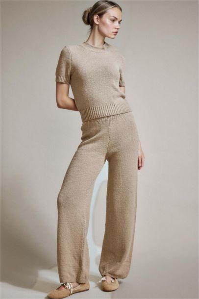 Relax Fit Normal Waist Straight Leg Trousers