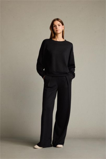 Regular Fit Normal Bel Düz Paça Modal Pantolon