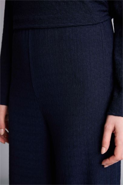 Straight Fit Regular Hem Trousers