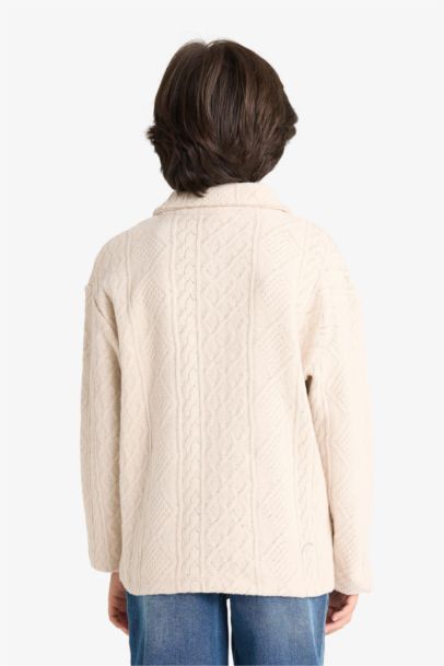 Polo Yaka Uzun Kollu Tişört Erkek Çocuk