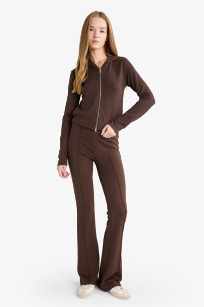 Flare Fıt Modal Pantolon