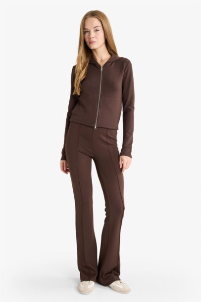 Flare Fıt Modal Pantolon