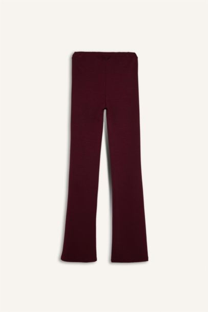 Flare Fit Modal Trousers