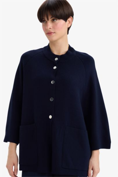 Relax Fit V-Neck Knitwear Cardigan