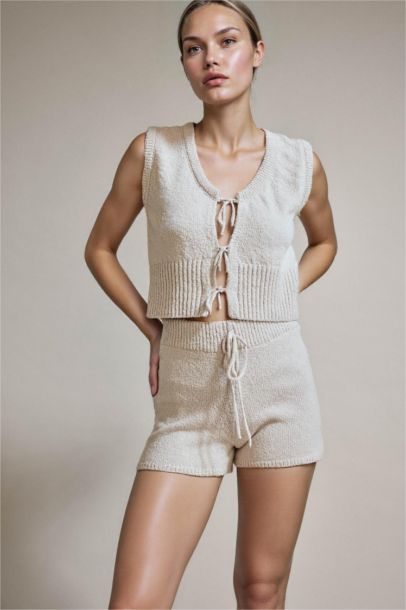 Short Leg Knitwear Trousers