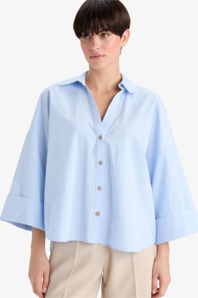 Poplin Long Sleeve Shirt