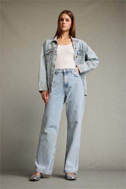 Relax Fit Denim Trousers