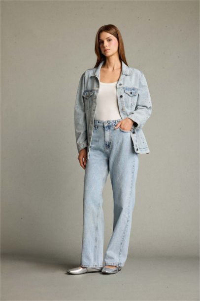 Relax Fit Denim Trousers