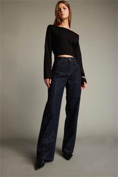 Relax Fit Denim Trousers