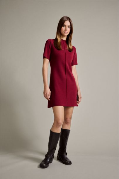 Crew Neck Dress