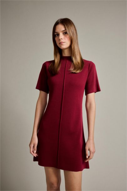 Crew Neck Dress