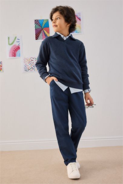 Boy Straight Fit Straight Leg Jeans