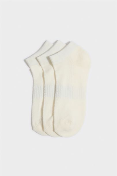 Kadın 3'lü Pamuklu Havlu Spor Çorap