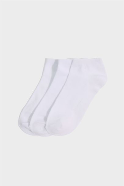 Kadın 3'lü Bambu Patik Çorap