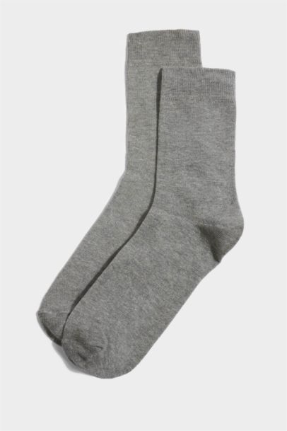 Kadın 5'li Pamuklu Uzun Çorap