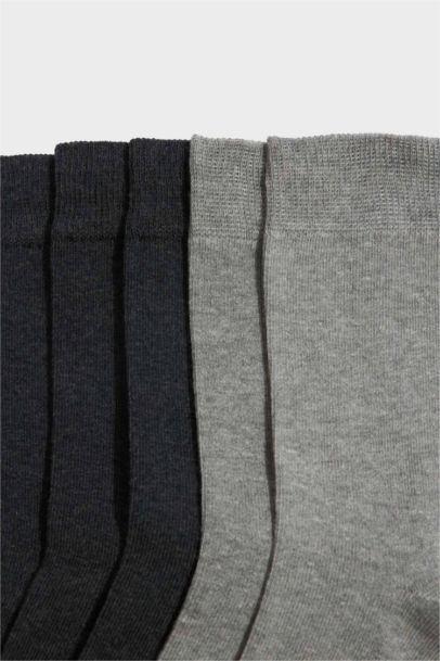 Kadın 5'li Pamuklu Uzun Çorap
