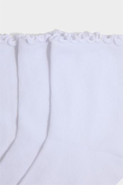 Kadın Dikişsiz 3'lü Bambu Soket Çorap