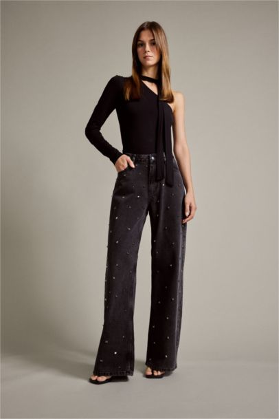 Relax Fit Denim Trousers