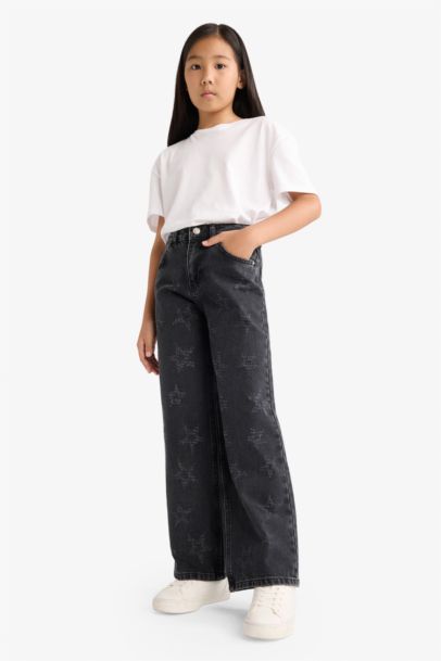 Girl Wide Leg Jeans