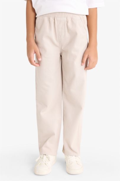 Beli Lastikli Gabardin Pantolon Erkek Çocuk