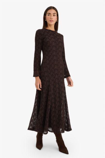 Lace Midi Dress