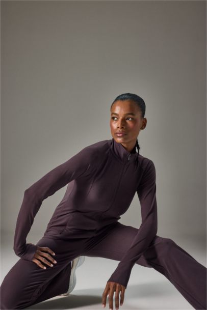 Slim Fit Stand Collar Fleece Lining Cardigan