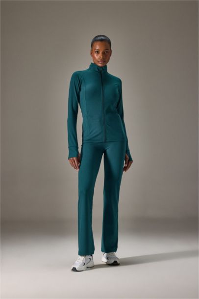 Flare Fit Wide Leg Sports Sweatpants