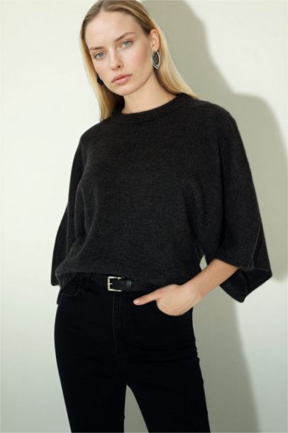 Crew Neck Knitwear Pullover