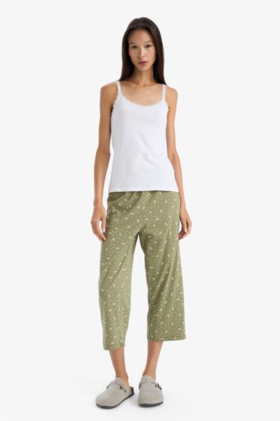 Fall in Love Regular Fit Lace Detailed White Tank Top