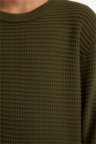 Bisiklet Yaka Triko Kazak Erkek Çocuk