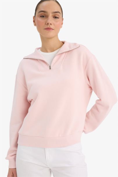 Regular Fit Basic Sweatshirt