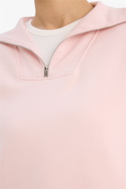 Regular Fit Basic Sweatshirt