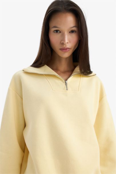 Regular Fit Basic Sweatshirt