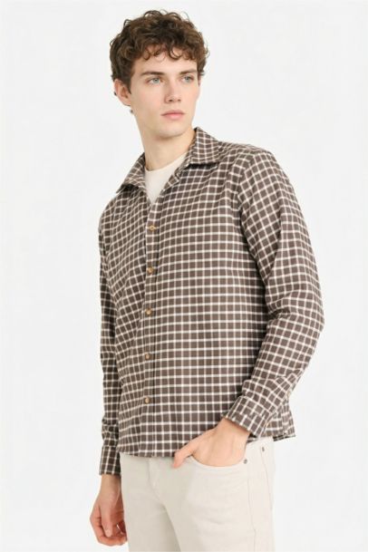 100% Cotton Plaid Shirt