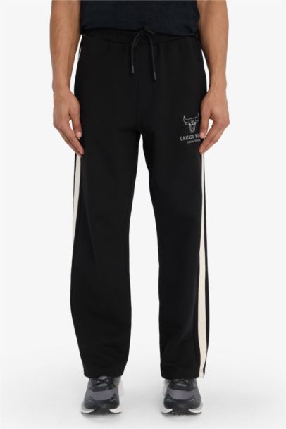 NBA Chıcago Bulls Relax Fıt Jakarlı Jogger