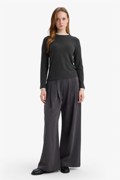 Regular Fit Long Sleeve Tunic