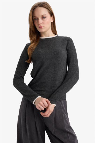 Regular Fit Long Sleeve Tunic