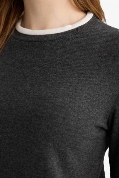 Regular Fit Long Sleeve Tunic