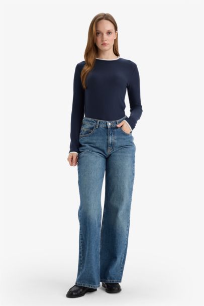 Regular Fit Long Sleeve Tunic