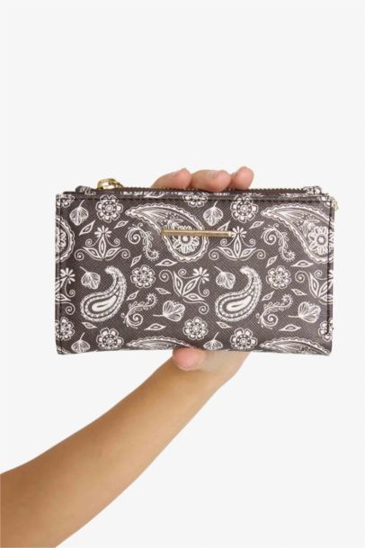 Kadın Suni Deri Desenli Cüzdan
