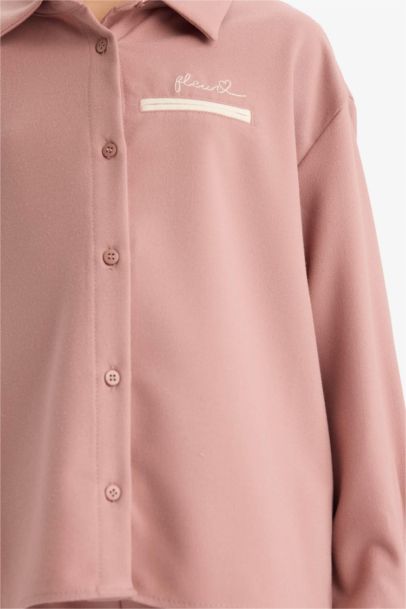 Girl Regular Fit Long Sleeve Shirt