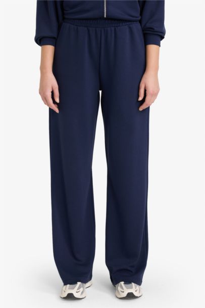Straight Fit Basic Straight Leg Sweatpants