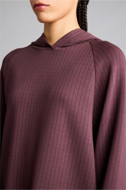 Standard Fit Hooded Modal Sports Sweatshirt