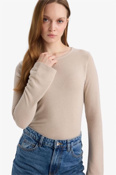 Slim Fit Long Sleeve Tunic